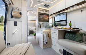 2024 Leisure Van 24 Rear Lounge