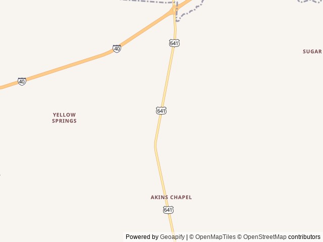 Map of Love's RV Hookup-Holladay TN 791 location at Holladay, TN, United States