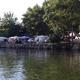campsites on the shore