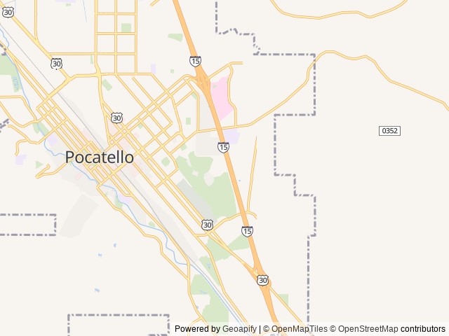 Map for 2022 Coachmen RV Clipper 182BDU near Pocatello, ID