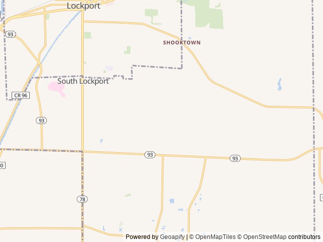 Map for Heartland North Trail 24 BHS near Lockport, NY