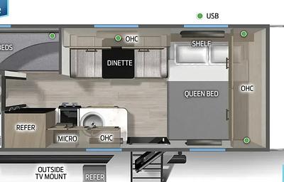 2024 Forest River RV Cherokee Wolf Pup 16BHSW