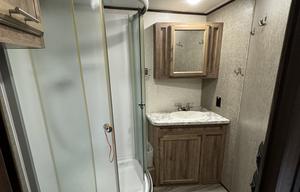 31 foot bunkhouse with remote office