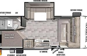 2020 Wildwood by Forest River 178BHSK