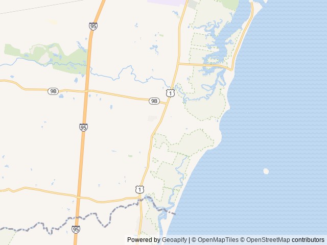 Map of Beach Acres Campground location at Wells, ME, United States