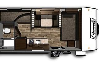 2021 Dutchmen RV Coleman Lantern LT Series 17B RV rental photo 2