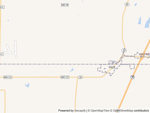Map for Easy-to-Tow Family-Friendly Camper! near Holt, MO