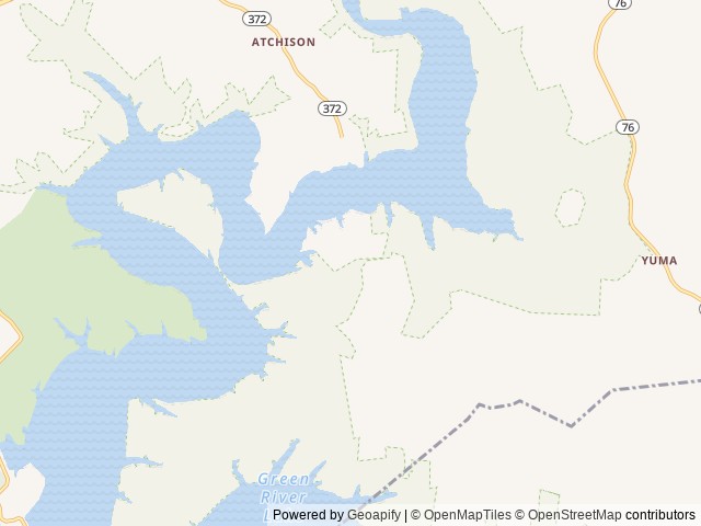 Map of Pikes Ridge location at Columbia, KY, United States