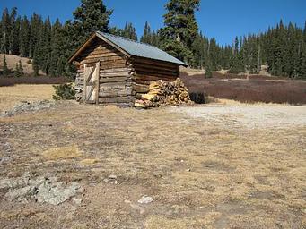 Elwood Cabin Wood Shed