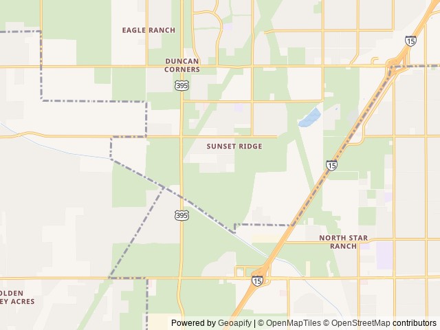 Map for Family Friendly Rental near Victorville, CA