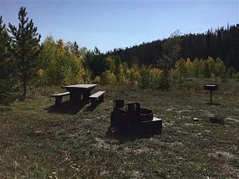 Campsite at South Brush Creek1
