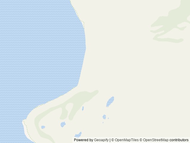 Map of San Juan Bay Cabin location at Cordova, AK, United States