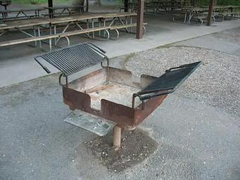 METCALF BOTTOMS PICNIC PAVILION double grill