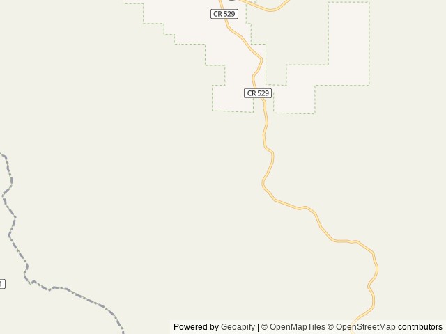 Map of Antlers Guard Station Cabin location at North Powder, OR, United States