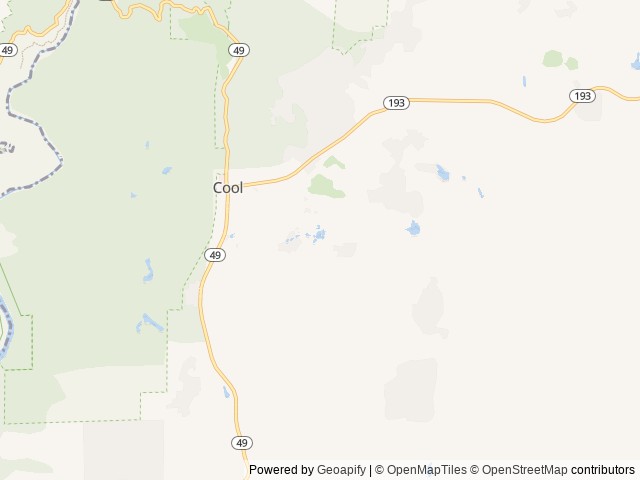 Map for 2022 Highland Ridge RV Mesa  Ridge Lite ML241BH near Cool, CA