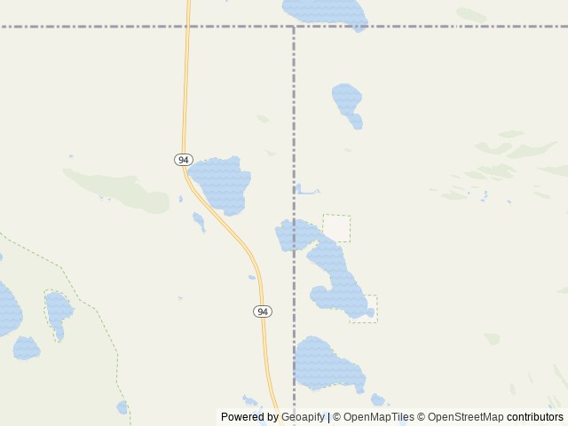 Map of Crooked Lake Campsite location at Rapid River, MI, United States