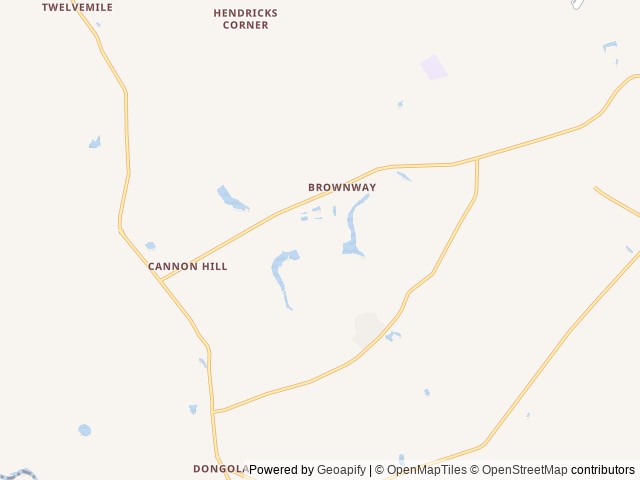 Map of Big Cypress Lake RV Park location at Conway, SC, United States