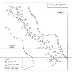 Wyandotte Campground Map