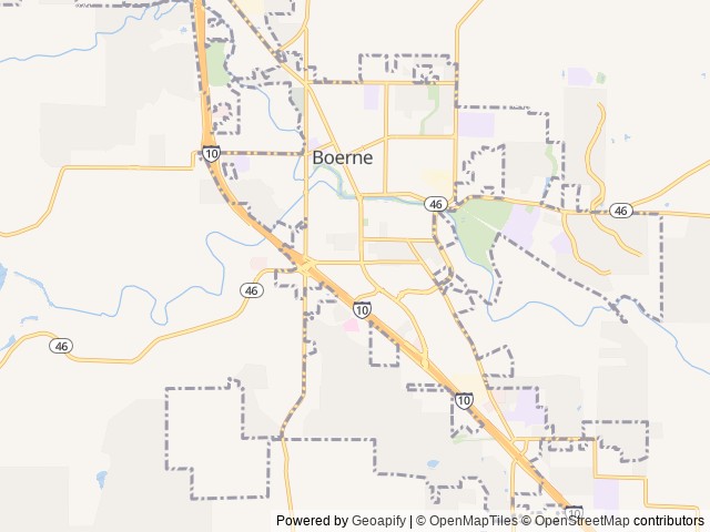 Map for Alamo-bile Adventure-Approved near Boerne, TX