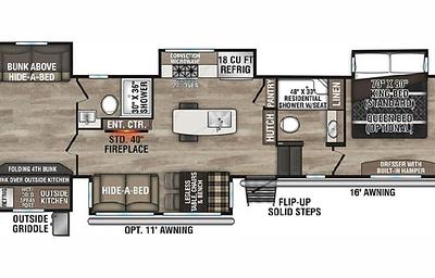 DURANGO-2 Bedroom & 2 FULL Bath w/ Outdoor Kitchen