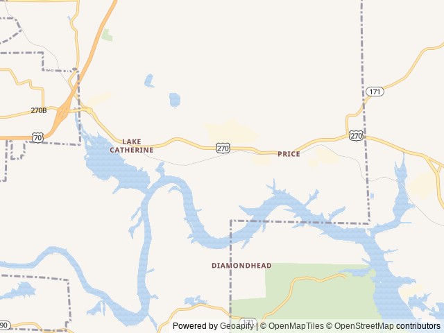 Map for (DELIVERY ONLY) 2024 Forest River Timberwolf 16ML near Hot Springs, AR