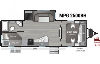 Ultra Lite 2022 Cruiser MPG 2500BH