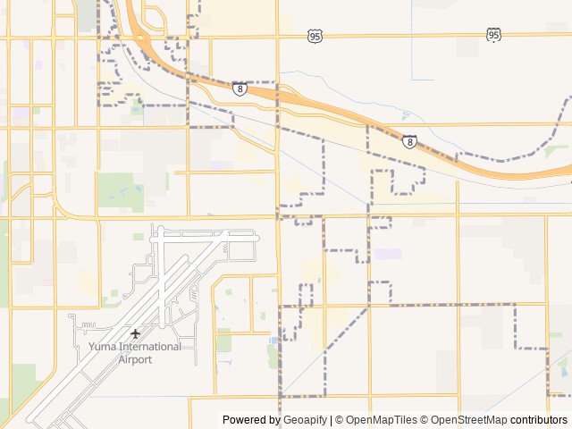 Map for Dutchmen RV Aspen Trail 2860RLS near Yuma, AZ