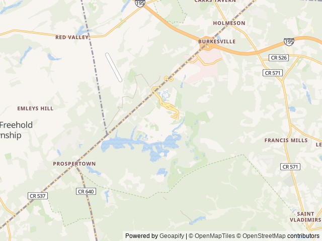 Map of Savannah Sunset Resort and Spa location at 1 Six Flags Blvd, NJ, United States