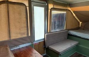 Cozy & Modern Pop-Up Camper for Family Getaways
