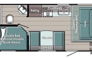 2022 Gulf Stream RV Ameri-Lite Super Lite 197BH