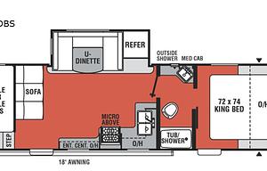 2021 Forest River RV Independence Trail 262DBS