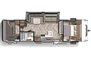 2021 Forest River RV Wildwood X-Lite 273QBXL