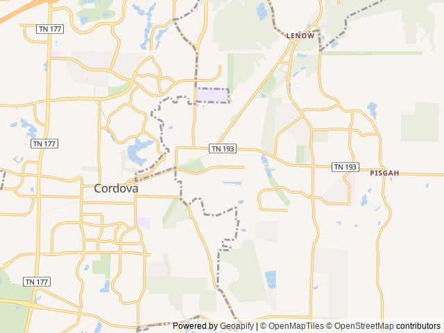 Map for 2021 Forest River RV Cherokee Grey Wolf 26DBH near Shelby County, TN