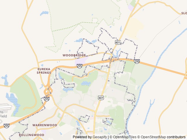 Map for The 37’ Travel Trailer You’ve Been Looking For near Fayetteville, NC