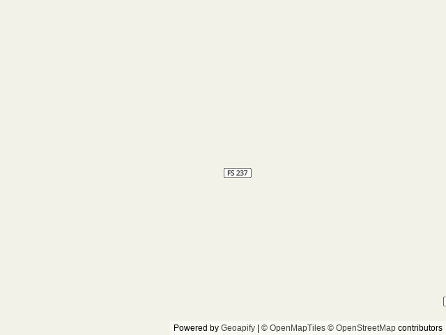 Map of Black Butte Cabin location at Ennis, MT, United States