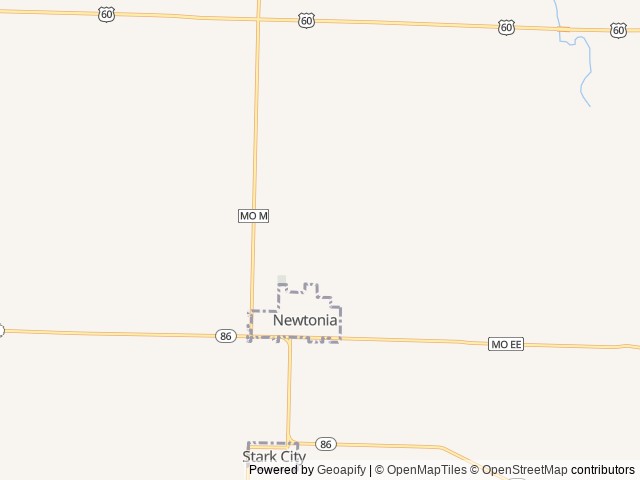 Map for Plenty of room for guests and pets! Delivery Only near Stark City, MO