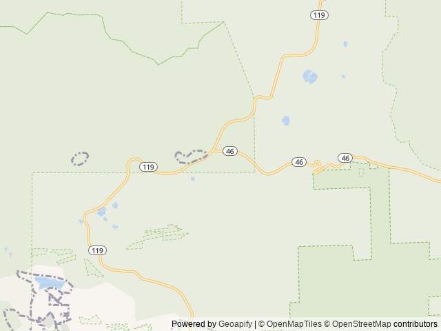 Map of Cold Springs - Arapaho Roosevelt Nf (CO) location at Morrison, CO, United States