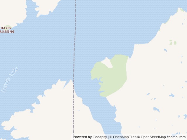 Map of Clear Creek (MS) location at Sardis, MS, United States