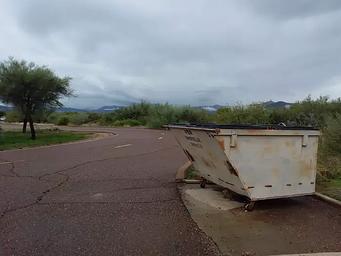 Schoolhouse Campground Trash Collection