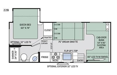 2018 Thor Motor Coach Four Winds 22B