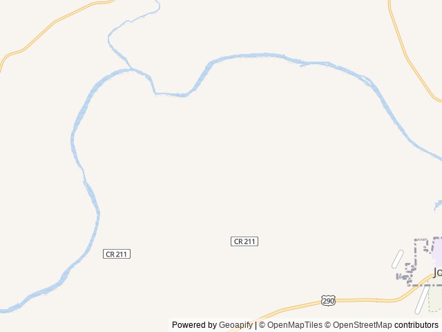 Map of Walden Retreats Hill Country location at Johnson City, TX, United States