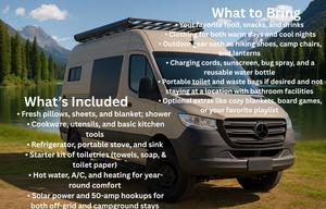 Luxury 2024 AWD Sprinter Van, Sleeps 3 w/ Shower