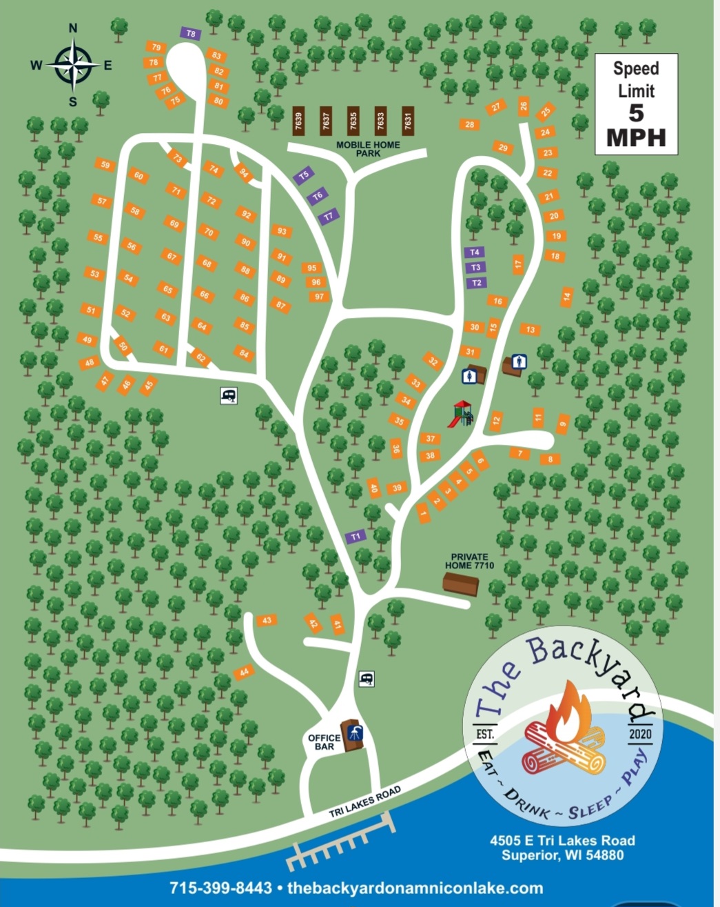 The Backyard on Amnicon Lake Campground
