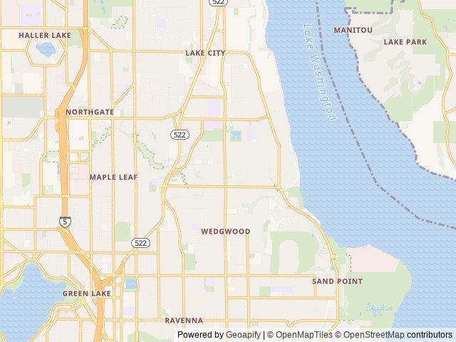 Map for Jiminy the Cricket near Seattle, WA