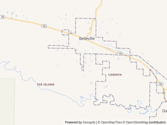 Map for 2022 Sabre 36BHQ near Belleville, AR