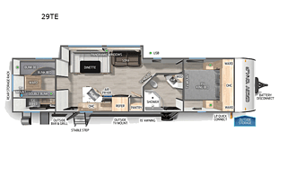 2020 Forest River RV Cherokee Grey Wolf 29TE