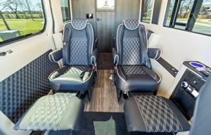 Luxury Mercedes easy park/drive, seats 8, sleeps 2
