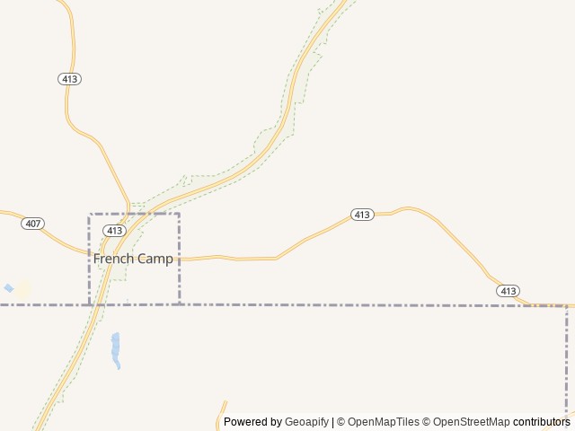 Map for Kyle and Brittany's RV Rental near Weir, MS