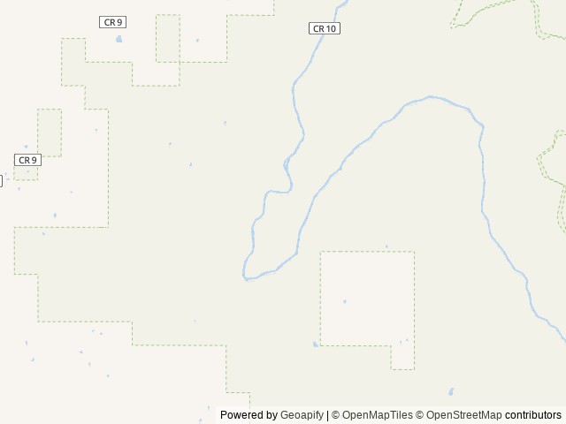Map of Box Elder location at Dolores, CO, United States