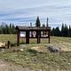 Deep Lake Campground informational kiosk and fee station